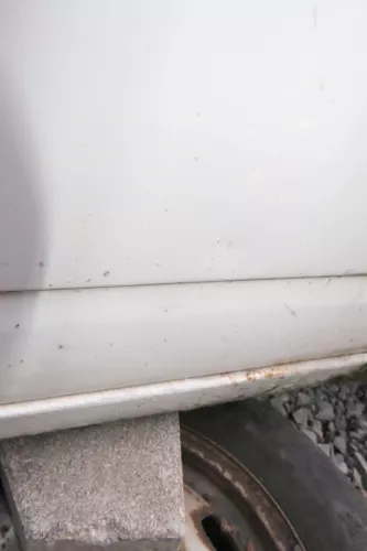 VW T4 Tür vorne rechts weiß L902 Beifahrertür Caravelle 7D0831056C - 112776 (112776)