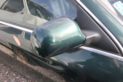 Audi A6 4B Spiegel Außenspiegel rechts elektrisch grün LZ6H    MIT GLAS (112794)