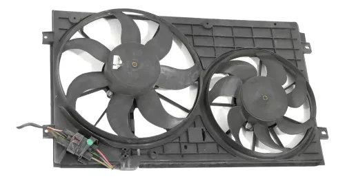 VW Golf 5 Lüfterzarge Lüfter Kühlerlüfter Klimaanlage 1K0121207T Eos Touran