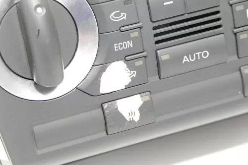 Audi A3 8P Steuergerät Klimaanlage Klimabedienteil 8P0820043AG Climatronic (113496)