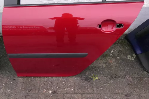VW Golf 5 V 1K Tür Türrahmen hinten links 4/5-Türer rot braun LA3W (113628)