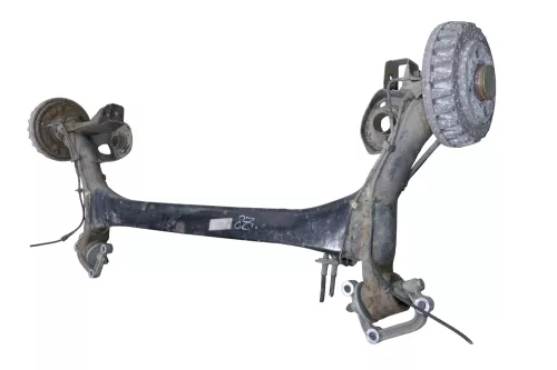 Audi A2 8Z Achse hinten Hinterachse Achsträger mit ABS Trommelbremse Magnesium (113994)