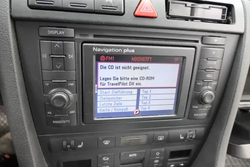 Audi A6 4B Navi Rechner Navigation 4B0035192F 4B0035192FX RNS-D mit Code Plus (114731)