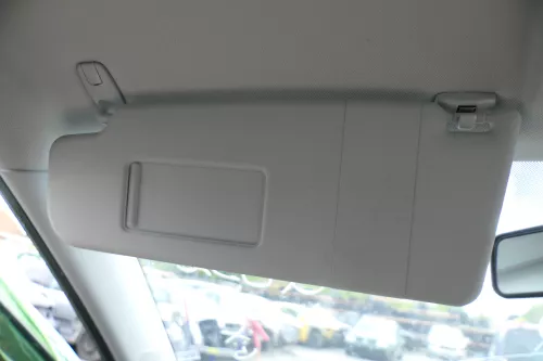 Skoda Fabia Roomster 5J Sonnenblenden Sonnenblende grau links vorne grau Spiegel (114815)