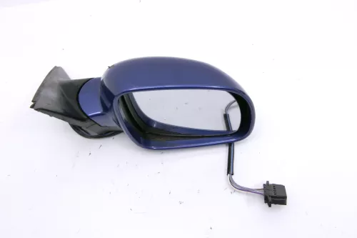 VW Passat 3B 3BG elektrischer Spiegel Außenspiegel rechts mit Glas blau LR5V
