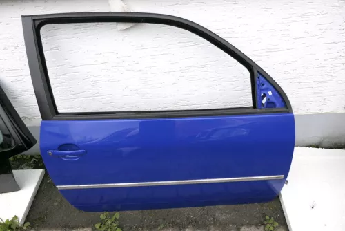 VW Lupo Seat Arosa Tür vorne rechts Beifahrertür blau LW5Z (für elektr.Fenster)0 (115010)