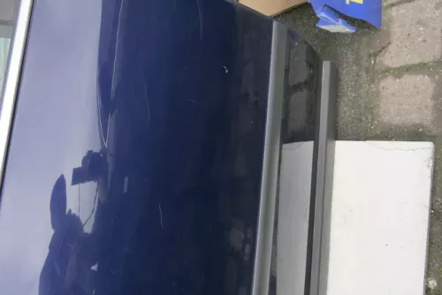 VW Passat 3B 3BG Kombi Variant Tür hinten rechts blau LB5N mit Scheibe (115012)