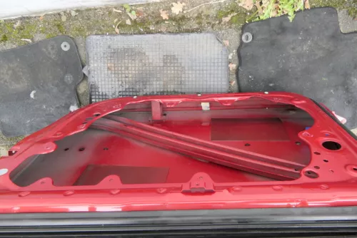 VW Polo 9N 9N3 Tür vorne rechts Beifahrertür 4/5-Türer rot braun LC3X  (115118)