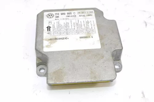 VW Touran Steuergerät Airbag Airbagsteuergerät 1T0909605C 09 H025 S1500 5WK43518