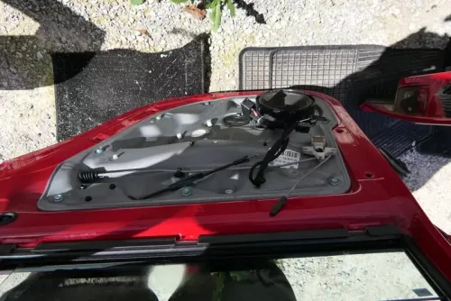 VW Golf 4 Bora Tür hinten rechts nur Kombi / Variant rot LY3D (115190)