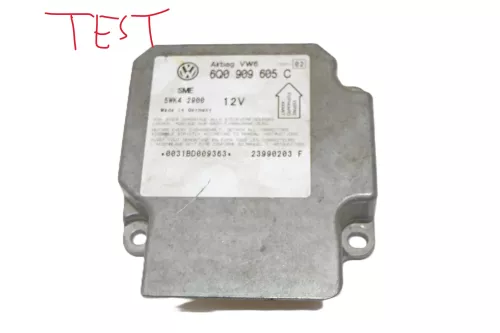 VW Passat 3B 3BG Steuergerät Airbag Kopfairbag 6Q0909605C Index 02