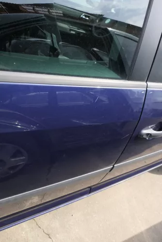 VW Touran 1T3 1T Tür hinten rechts Beifahrerseite blau LB5N (115284)