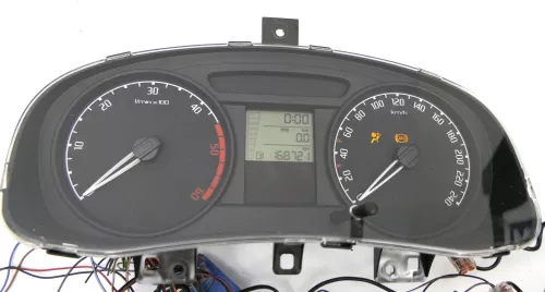 Skoda Fabia Roomster Tacho Tachometer Kombiinstrument 168.000km 5J0920801C TDI