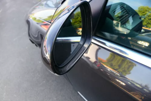 Passat 3C elektrischer Spiegel Außenspiegel links NUR Glas automatisch abblendba