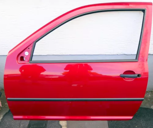 VW Golf 4 Tür vorne rechts Fahrertür 2/3-Türer rot braun LC3K (115943)