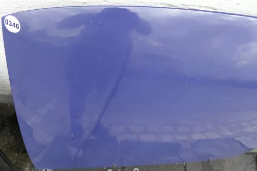 VW Polo 6N Motorhaube Haube vorne Klappe blau LD5D (116025)