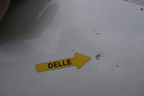 VW T4 Transporter Pritsche Motorhaube Haube Klappe vorne weiß Kurze Variant (116028)