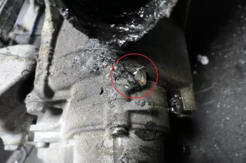 VW Golf 5 A3 8P Getriebe GQP 2,0 FSI 150PS 6 Gang (von Motor AXW) - Loch Gehäuse (116048)