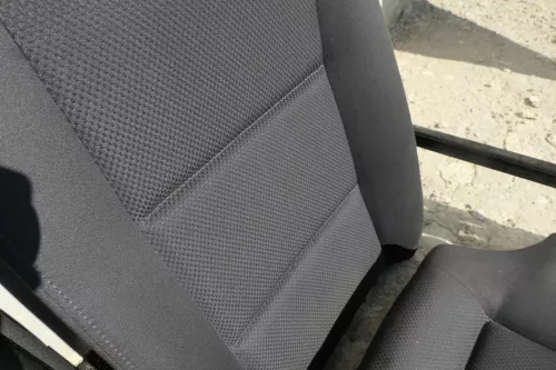 Audi A4 B6 B7 8E Sitz Rückbank Rücksitzbank hinten 3-Punkt-Gurt schwarz (116063)