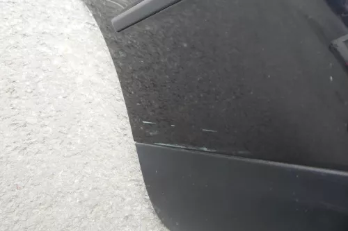 VW Passat 3C Kombi Stoßstange hinten Heckstoßstange Stoßfänger schwarz LC9X AHK (116170)