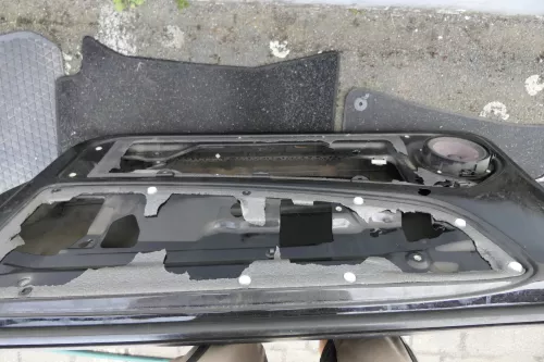 VW Lupo Seat Arosa Tür vorne rechts Beifahrertür schwarz L041 (mechanischer FH (116211)