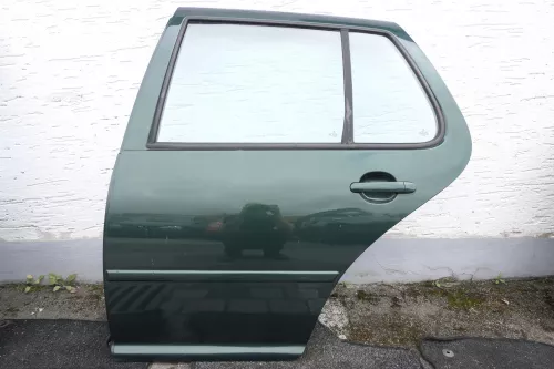 VW Golf 4 Limousine Tür Scheibe hinten links grün LC6M (KEINkombi)