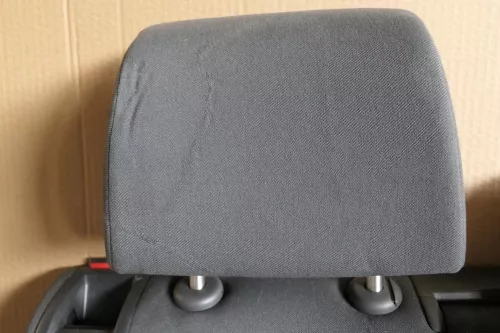 VW Golf 5 V Sitz Sitze hinten Rückbank Rücksitzbank 3 Punkt Gurt Lehne dunkel (116358)