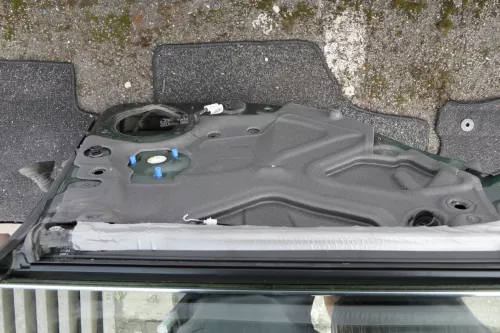Audi A4 B6 8E Türblatt Tür hinten links grün LC6E Kombi+Limo (116422)