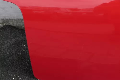 VW Lupo 6X Heckklappe hinten Klappe Kofferraumklappe mit Scheibe rot LP3G (116432)