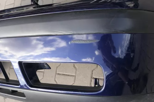VW Golf 4 Stoßstange vorne Stoßfänger vorn blau LB5N (116482)