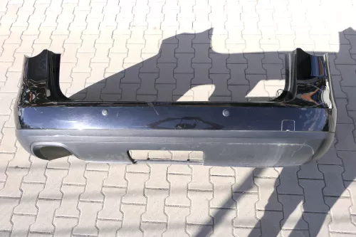 VW Passat 3C Kombi Stoßstange hinten Heckstoßstange Stoßfänger schwarz LC9X PDC (116486)