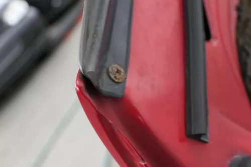 VW Golf 4 Motorhaube Haube Klappe vorne rot LP3G Tuning Sport (116498)