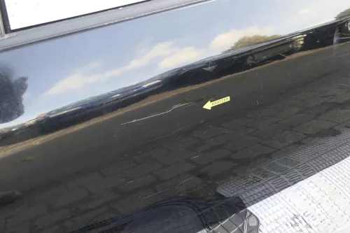 VW Lupo Seat Arosa Tür vorne links Fahrertür schwarz L041 (mechanischer FH 11658 (116582)