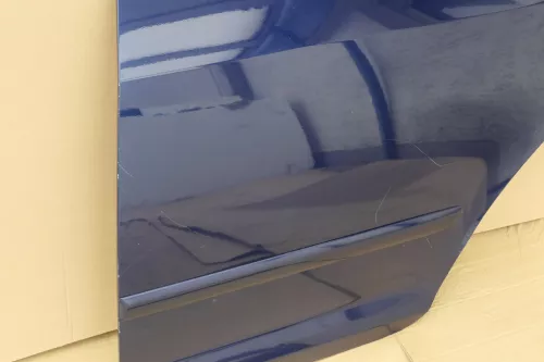VW Golf Plus 5M Türblatt Tür Blech hinten links blau LD5Q  (116590)