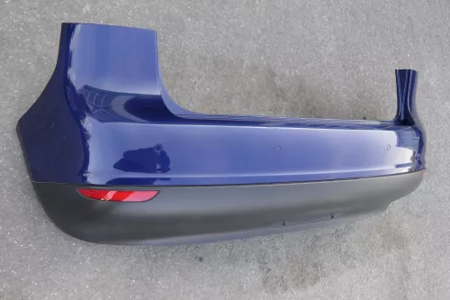 VW Golf 5 Plus 5M Stoßstange hinten Heckstoßstange blau LD5Q - PDC (116601)