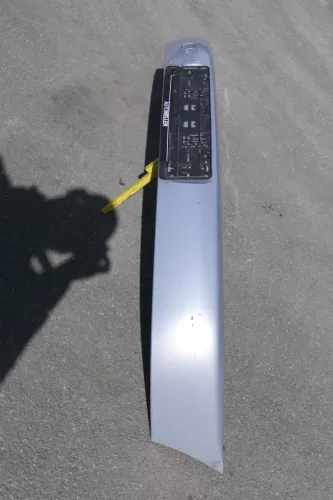 VW Polo 6N Stoßstange vorne Oberteil der 2-geteilte Fronttoßstange silber LB7Z 3 (116607)