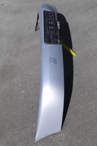 VW Polo 6N Stoßstange vorne Oberteil der 2-geteilte Fronttoßstange silber LB7Z 3 (116607)