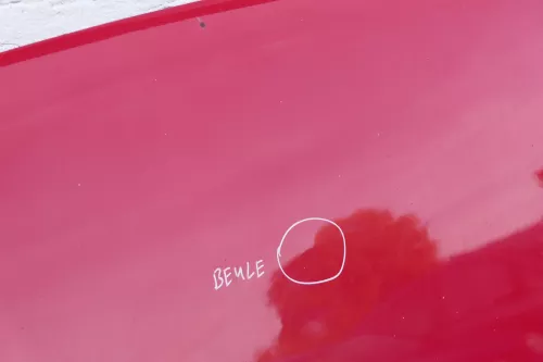 VW Caddy 9K Polo Variant 6Kv Kombi Motorhaube vorne rot LY3D Klappe Haube 116620 (116620)