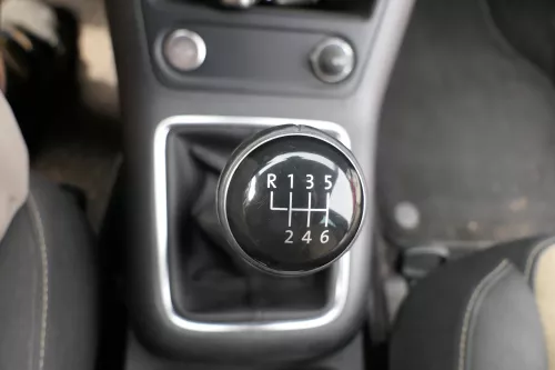 VW Tiguan 5N Schaltknauf Schaltsack Schaltung Schaltknüppel 6-Gang Leder