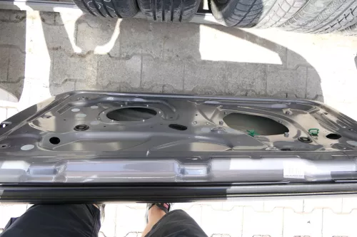 VW Golf 5 V 1K Tür vorne rechts Beifahrertür 2/3Türer grau LA7T ohneAnbauteile (117177)