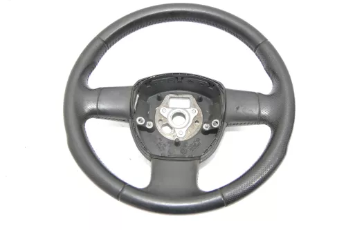 Audi A3 8P Lenkrad 3-Speichen gelocht Sportlenkrad Leder 8P0419091CK TNA schwarz