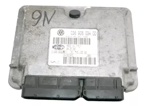 VW Polo 9N 9N3 Steuergerät 1,4 55kw 75PS BBY 036906034DD Motor Motorsteuergerät