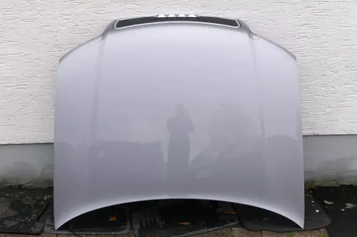 Audi A4 B6 8E Motorhaube Haube Klappe grau LY7Z - mit Grill