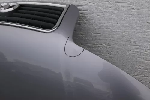 Audi A4 B6 8E Motorhaube Haube Klappe grau LY7Z - mit Grill (118115)