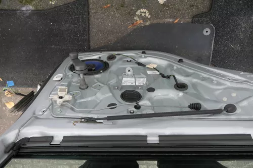 VW Polo 9N 9N3 Tür hinten links 4/5-Türer grau silber LA7W - 118119 (118119)