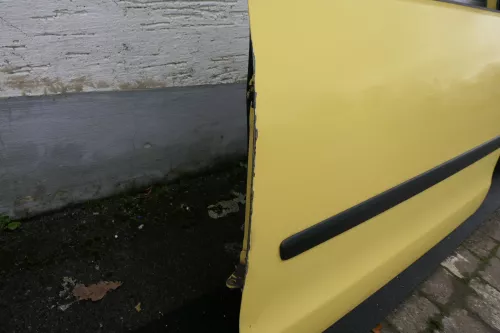 VW Polo 9N 9N3 Tür vorne links Fahrertür gelb LD1B 2/3-Türer (118124)