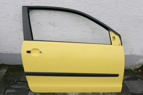 VW Polo 9N 9N3 Tür vorne rechts Beifahrertür gelb LD1B 2/3-Türer (118125)