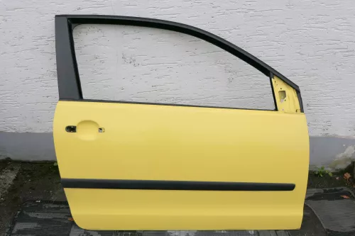 VW Polo 9N 9N3 Tür vorne rechts Beifahrertür gelb LD1B 2/3-Türer