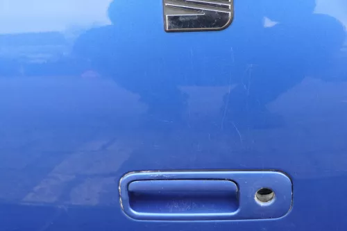 Seat Arosa Heckklappe Klappe hinten Kofferraumklappe blau LW5Y bis ca. Bj. 2000 (118134)