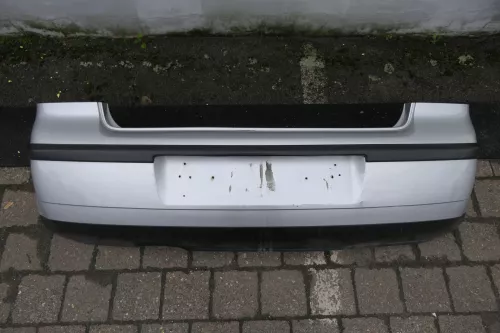 VW Polo 9N 9N3 Stoßstange Heckstoßstange hinten silber LA7W - 99,99 (118138)